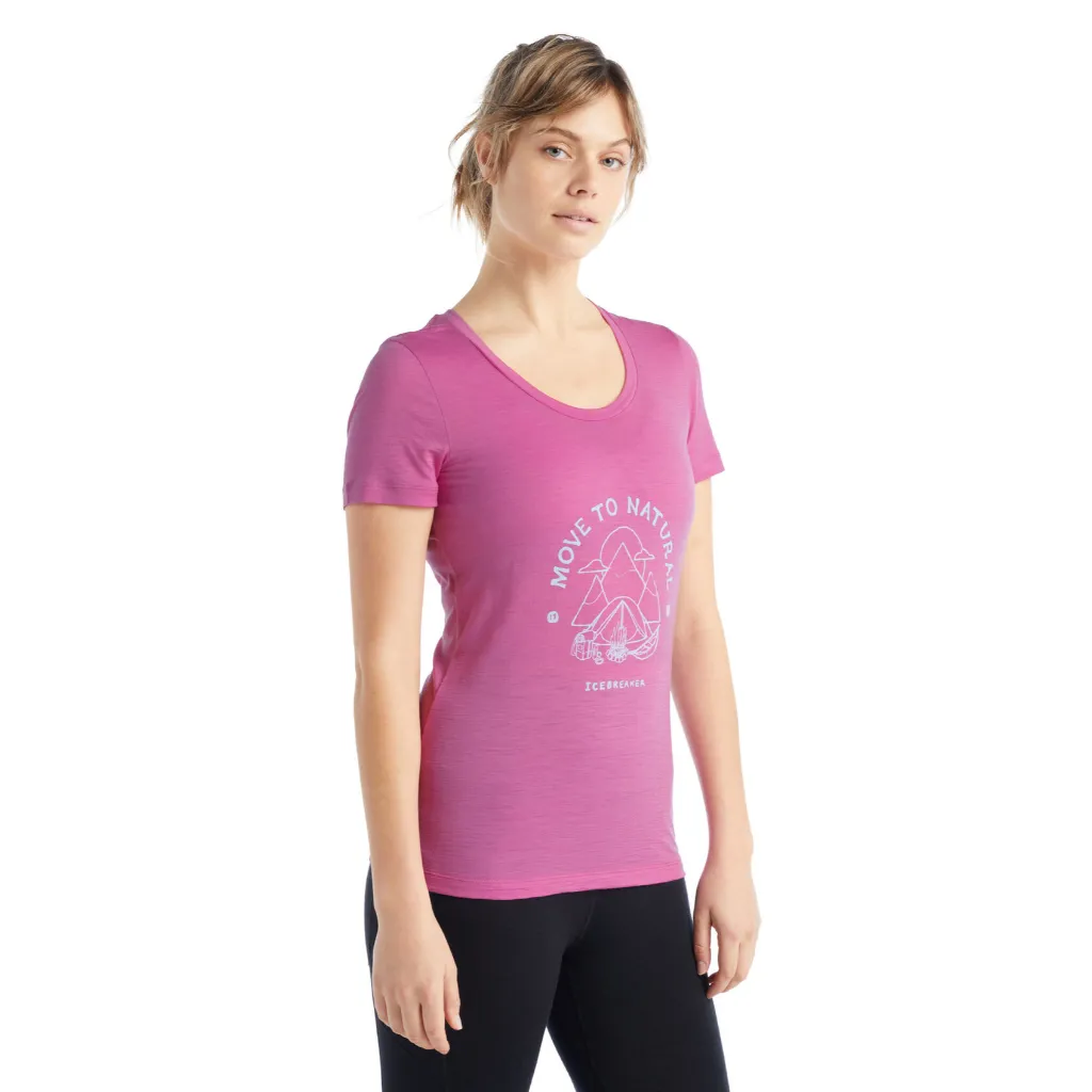 Women's Tech Lite II S/S Scoop T-Shirt Canopy Camper