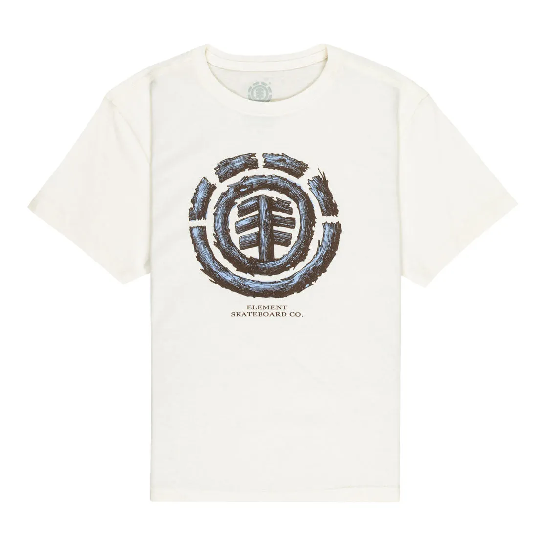 WOODEN TREE LOGO SS YOUTH EGRET