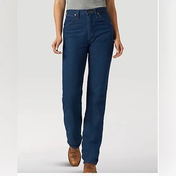 WRANGLER  COWBOY CUT SLIM FIT JEAN IN PREWASHED INDIGO