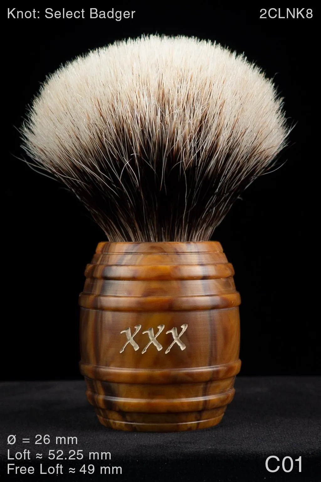 XXX 26 mm Satin Briar