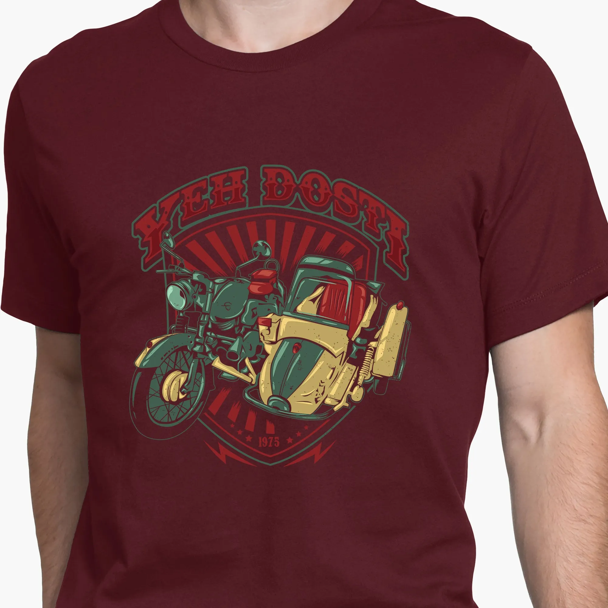 Yeh Dosti Round-Neck Unisex-T-Shirt