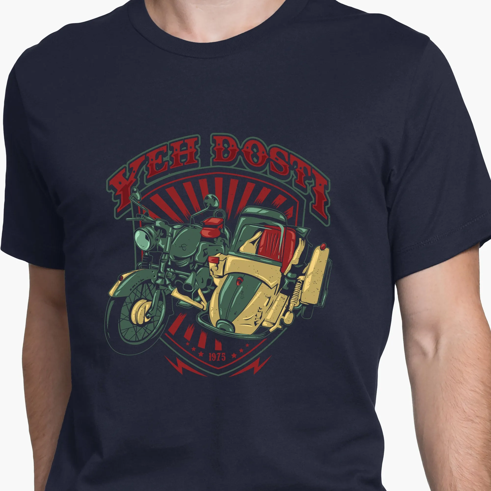 Yeh Dosti Round-Neck Unisex-T-Shirt