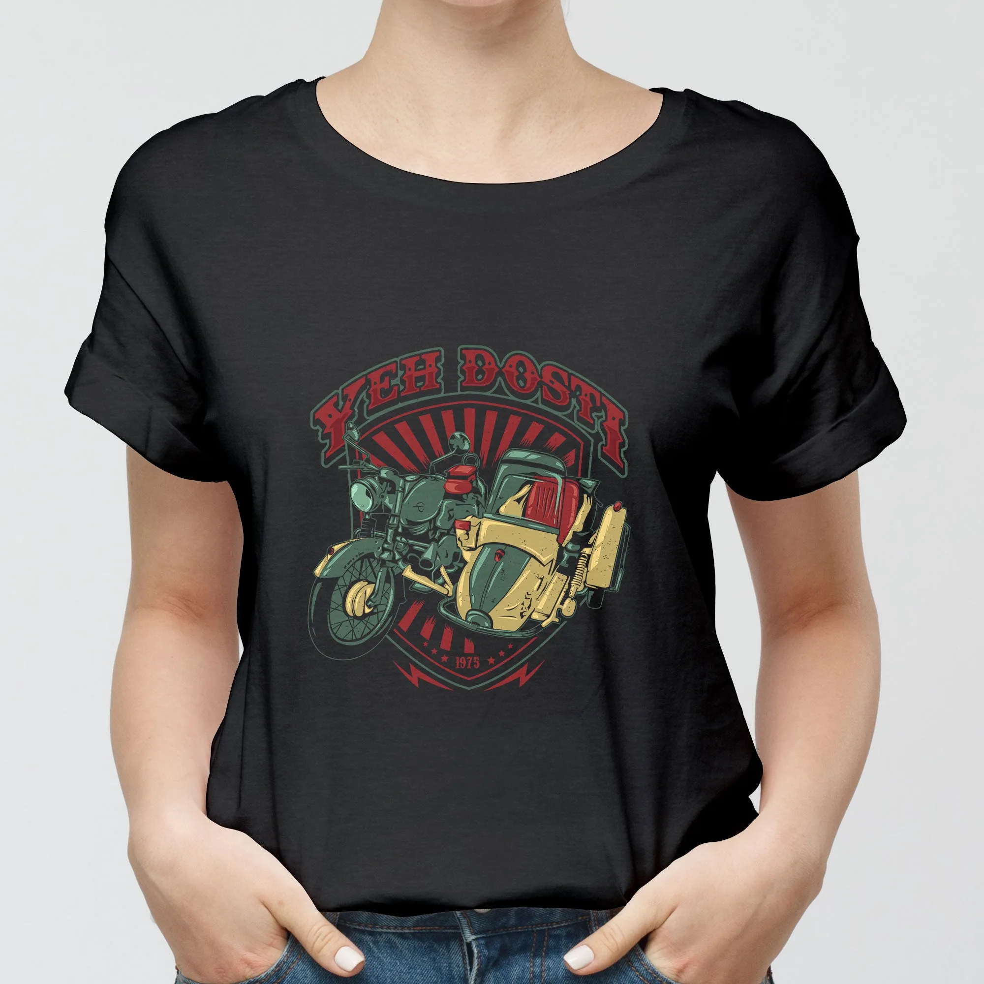 Yeh Dosti Round-Neck Unisex-T-Shirt