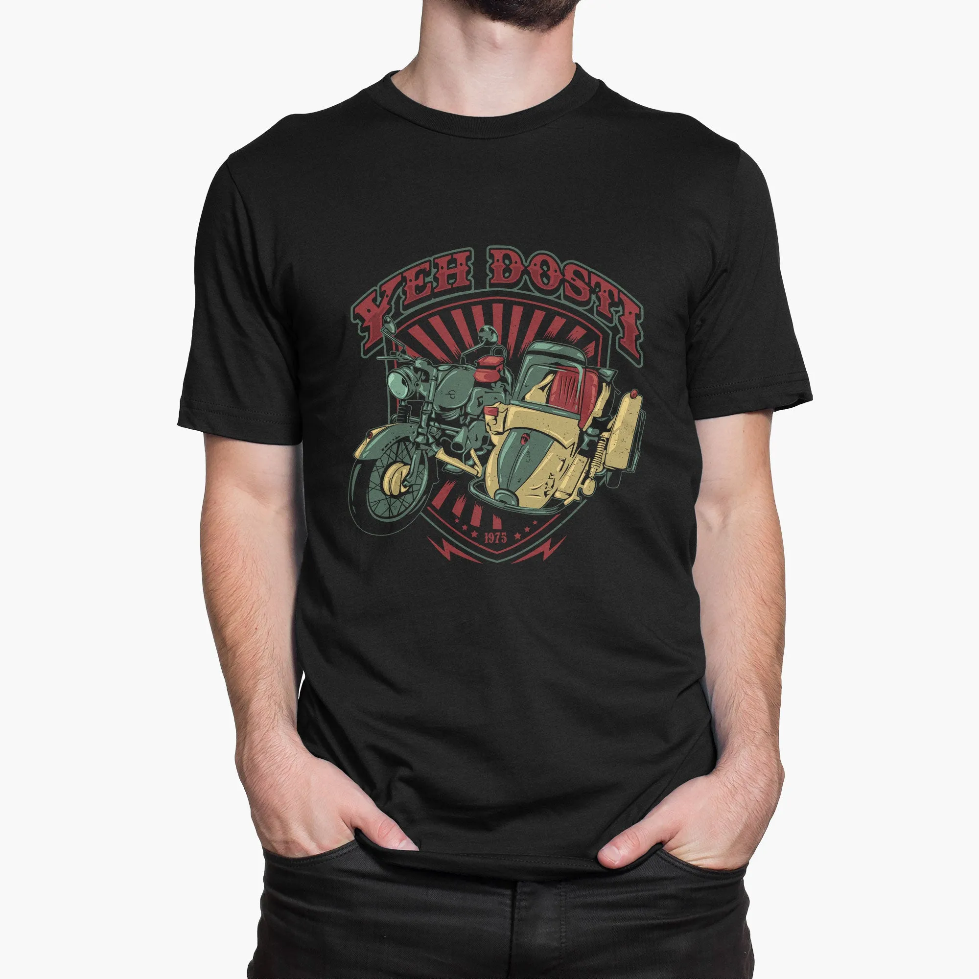 Yeh Dosti Round-Neck Unisex-T-Shirt