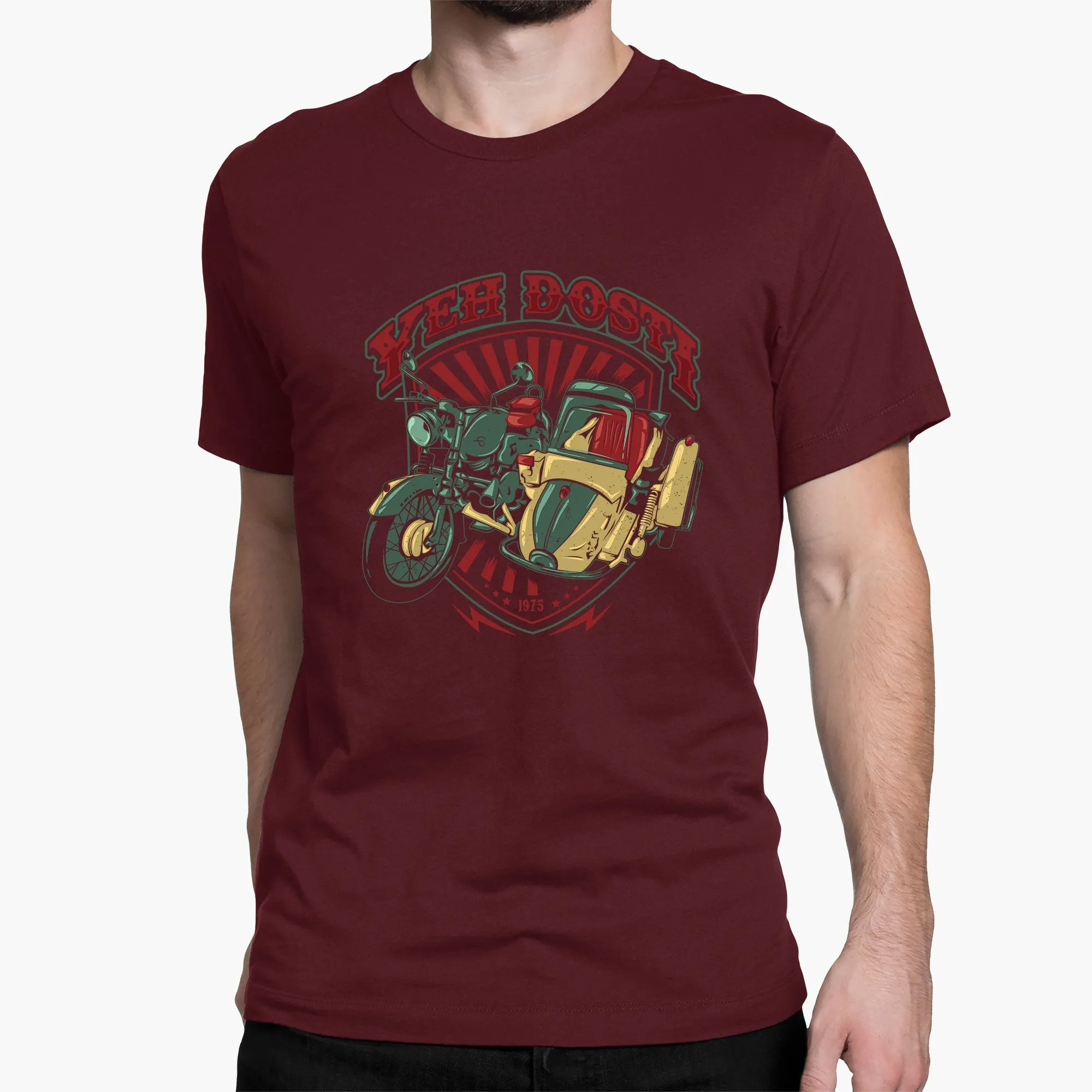 Yeh Dosti Round-Neck Unisex-T-Shirt