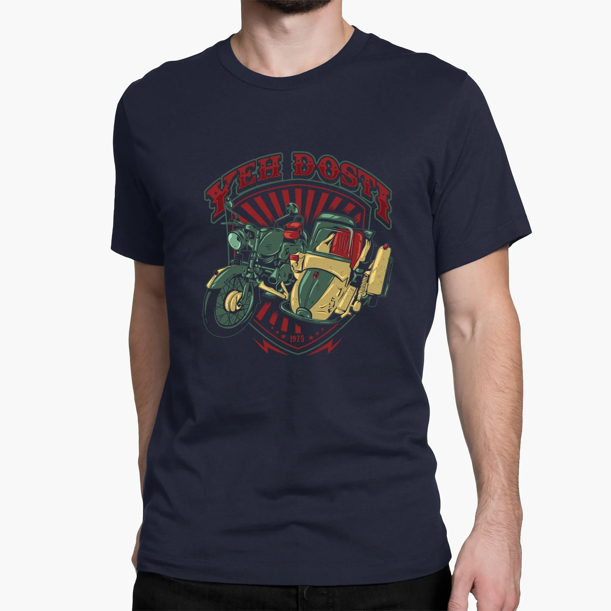 Yeh Dosti Round-Neck Unisex-T-Shirt