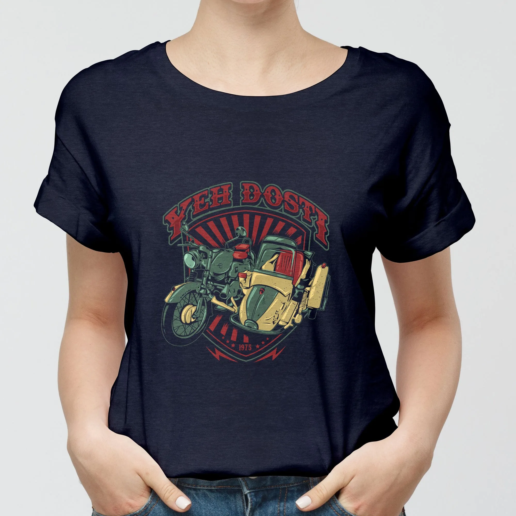 Yeh Dosti Round-Neck Unisex-T-Shirt
