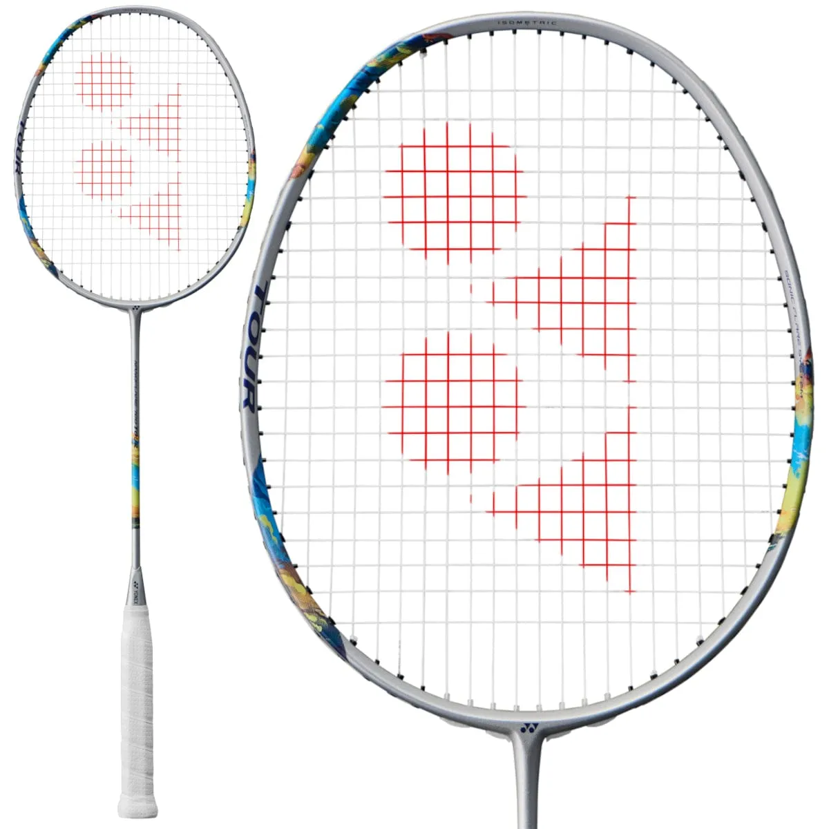 Yonex Nanoflare 700 Tour 4U Badminton Racket - Silver / Sky Blue